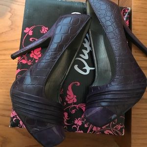 Purple heels